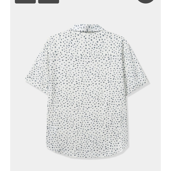 PARALLEL X LEAGUE THE DUKE WOVEN WHITE/BLACK MEN'S SIZE SMALL NEW WITH TAGS - Picture 5 of 16